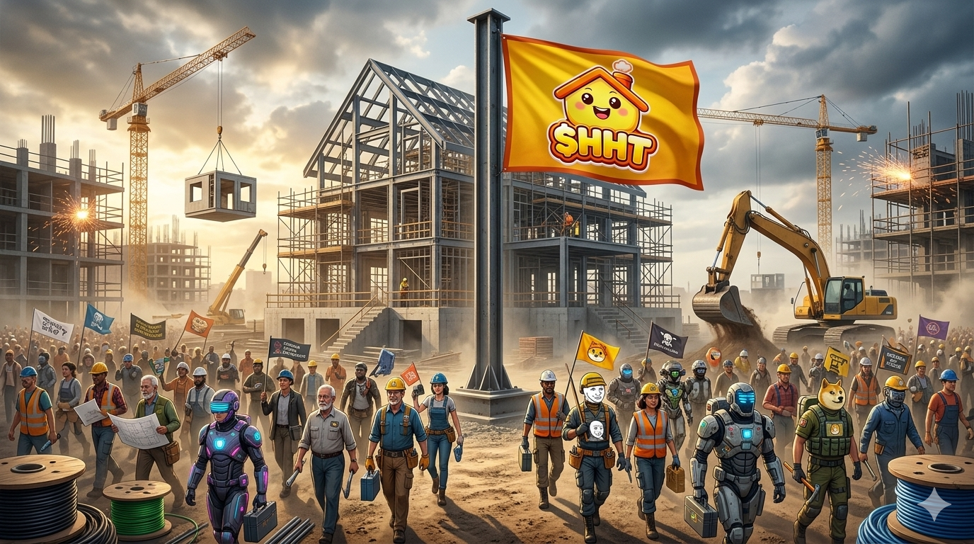 HappyHouseToken — The Community Builds Together